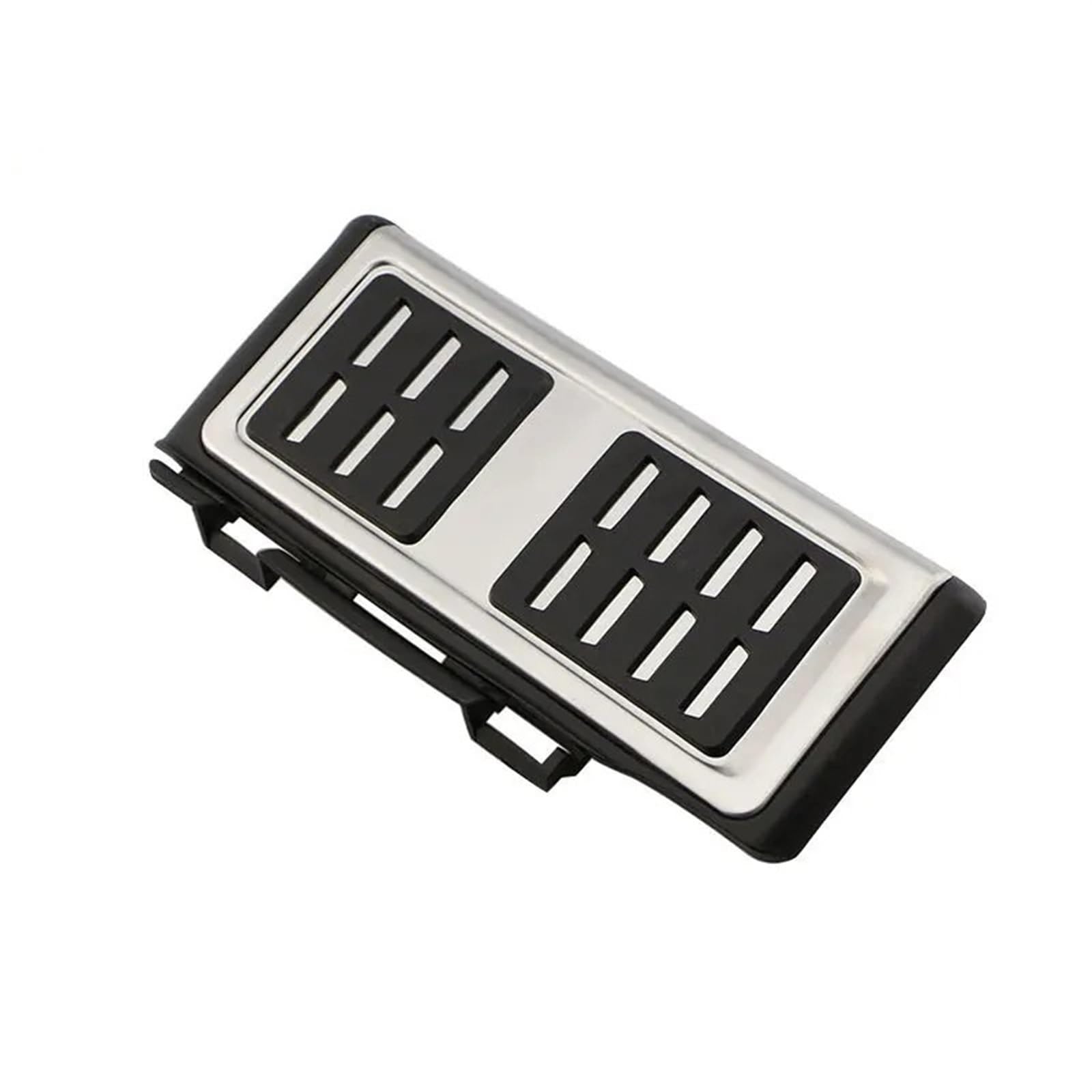 Auto Pedale Schutz Für Skoda Für Kodiaq 2016-2020 Edelstahl Auto Rest Pedal Fuß Kraftstoff Bremse Kupplung Pedale Abdeckung Teile Zubehör Fußstütze Bremse Pedalkappen(LHD Just Rest) von UMDJJU