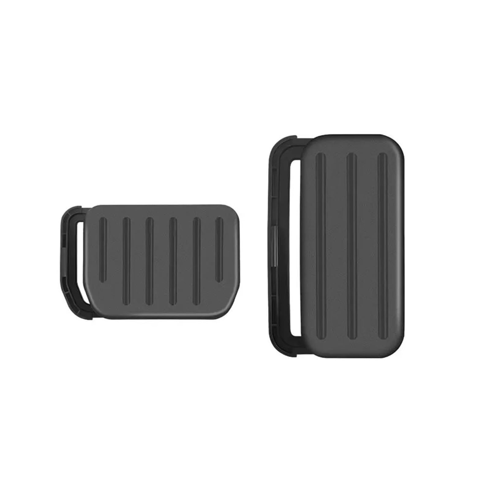 Auto Pedale Schutz Für Tesla Für Modell Für 3 Für Modell Für Y 2X Auto Fuß Pedal Pads Set Bremse Gaspedal Abdeckungen Automotive Zubehör Fußstütze Bremse Pedalkappen(Black) von UMDJJU