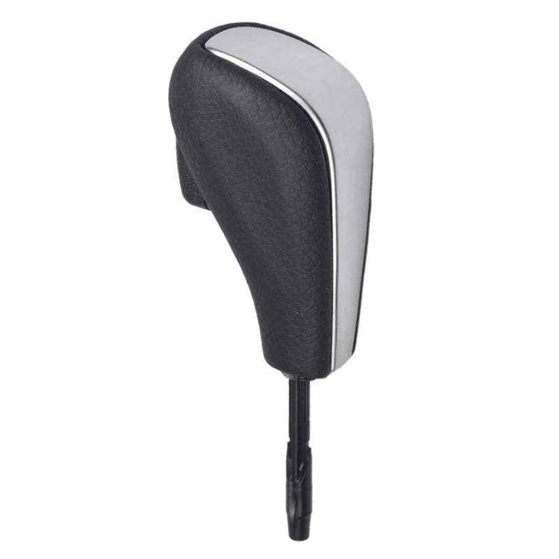 Auto Schaltknauf Für E81 E82 E87 E90 E91 E93 E36 E38 E46 Z4 Z3 E53 E60 Für X5 Für X3 Auto Styling Kurze/Lange Automatische Getriebe Stick Auto Shift Schaltknauf Schalthebel Abdeckung(Silver-Short) von UMDJJU