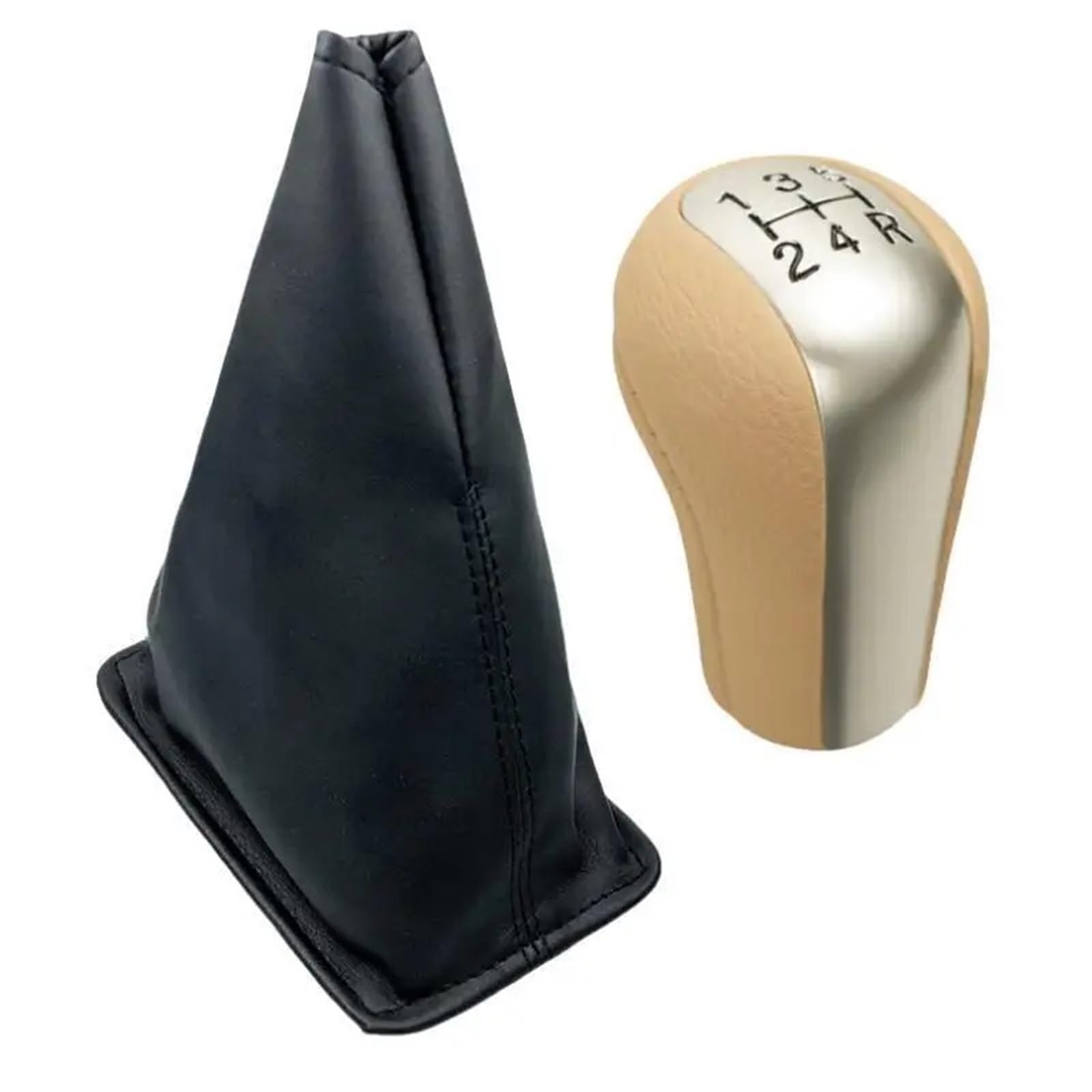 Auto Schaltknauf Für Toyota Für Corolla 1998-2003 Für AYGO Für Verso Für RAV4 Für YARIS Für VITZ 5/6 Gang Schaltknauf Hebel Shifter Stick Gamasche Boot Abdeckung Kragen Schalthebel Abdeckung(B0228 and von UMDJJU