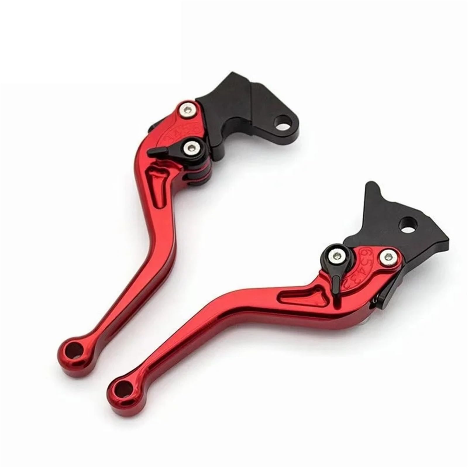 Bremskupplungshebel Für CBR125 Für CBR 125 2004-2017 CNC Motorrad Bremskupplungshebel Einstellbarer Aluminiumhebel Kupplungshebel Bremshebel(Red 147mm) von UMDJJU