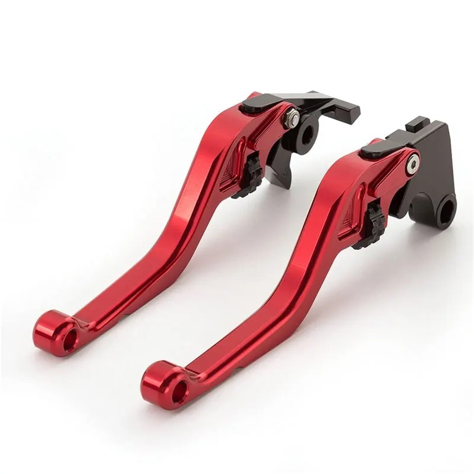 Bremskupplungshebel Für FZ-09 Für MT-09 Für MT09 SR 2014-2018 Roller Teller Aluminium Motorrad Einstellbare Bremse Kupplung Hebel Set Kupplungshebel Bremshebel(Red) von UMDJJU