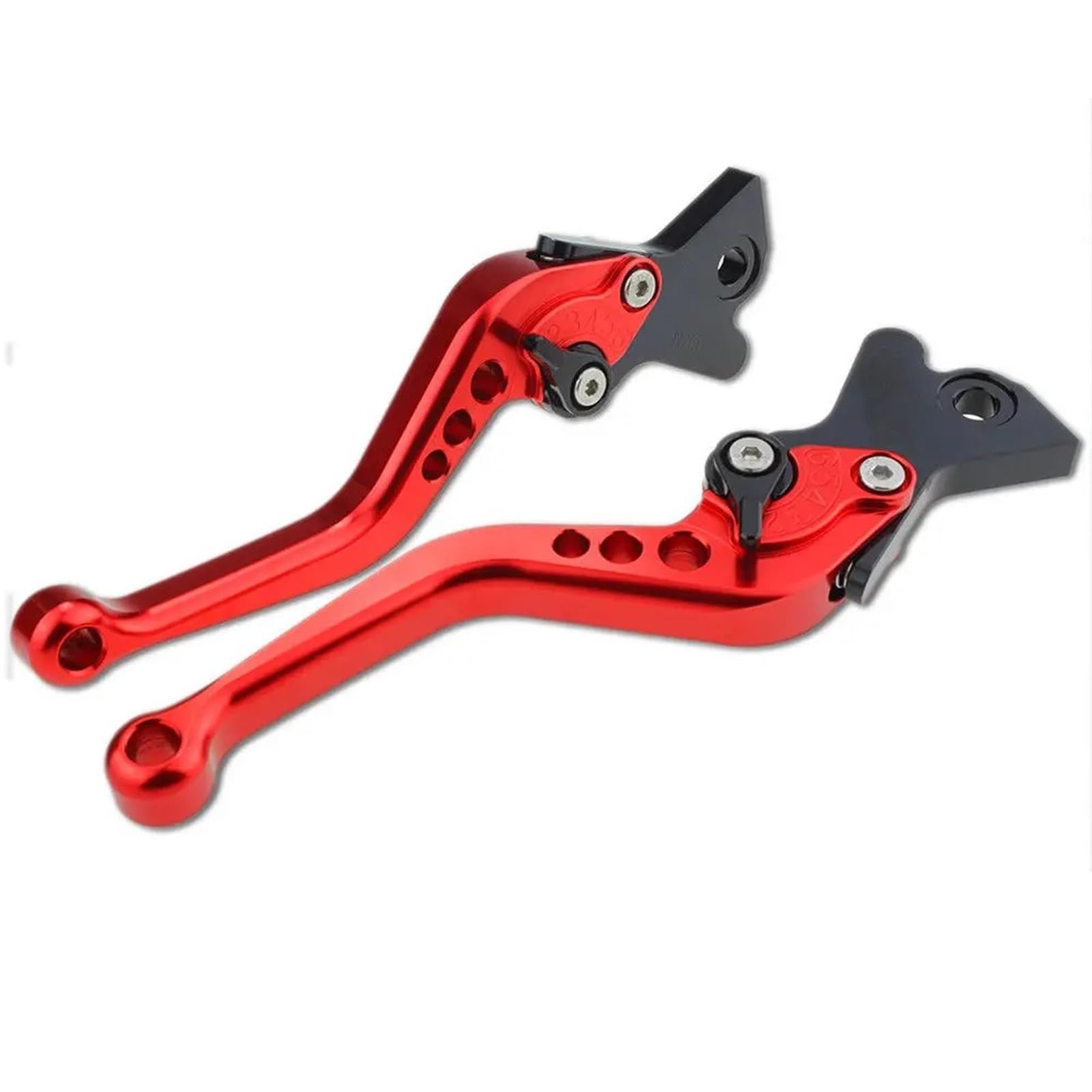 Bremskupplungshebel Für HP2 Für Megamoto 2006-2009 Kurze Lange CNC Motorrad Anpassung Kupplung Bremshebel Set Kupplungshebel Bremshebel(177mm Red) von UMDJJU