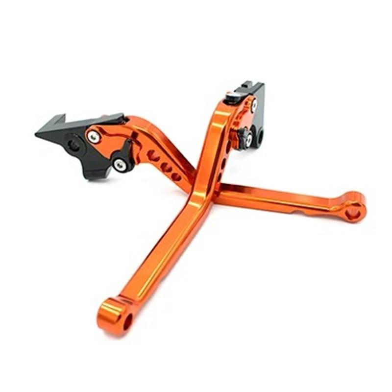 Bremskupplungshebel Für HYOSUNG Für GT250R 2013-2016 Lange CNC Motorrad Bremskupplungshebel Kupplungshebel Bremshebel(Orange) von UMDJJU