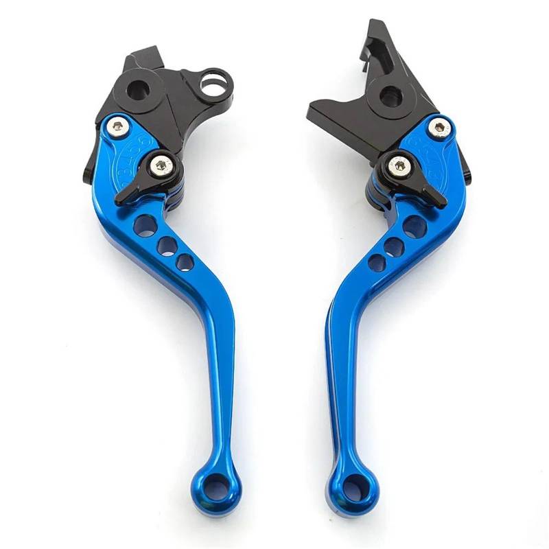 Bremskupplungshebel Für Kawasaki Für Ninja 650R Für ER6F Für ER-6N Für ER6N 2009-2016 CNC Motorrad Aluminium Bremse Kupplung Hebel Kupplungshebel Bremshebel(147mm Blue) von UMDJJU