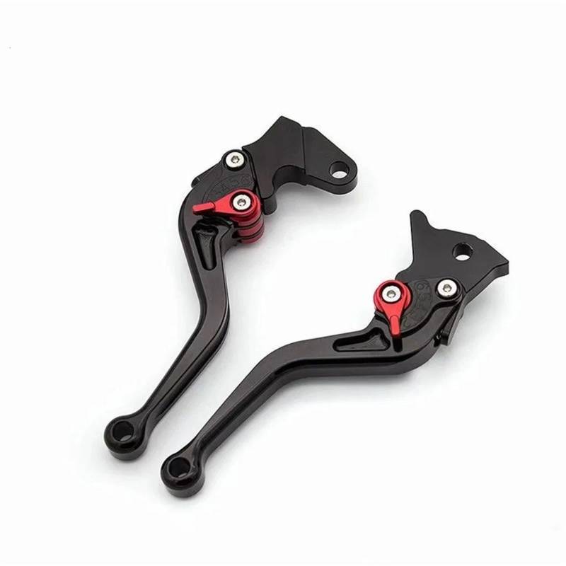 Bremskupplungshebel Für SYM T2 T3 SB300 Für WOLF250 T2 T3 SB 300 Für Wolf 250 CNC Motorrad Bremse Kupplung Hebel Einstellbare Aluminium Hebel Kupplungshebel Bremshebel(Black 147mm) von UMDJJU