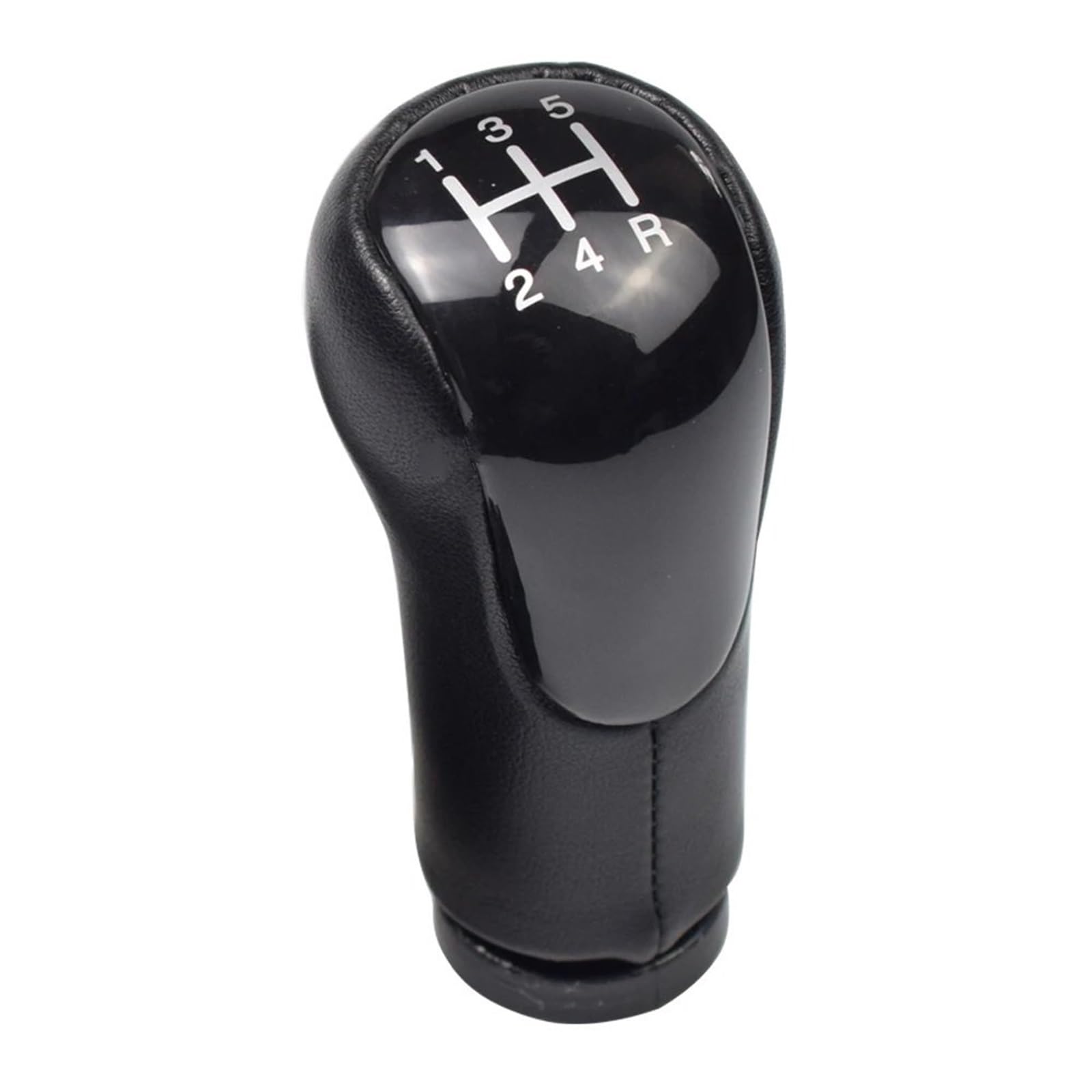 Chaltknauf Für Ford Für Fiesta Für Fusion Für Transit Für Connect 2002 2003 2004 2005 2006 2007 Auto Styling Schaltknaufhebel Gaitor Shifter Boot Cover Schalthebelgriff(5-Speed Black) von UMDJJU