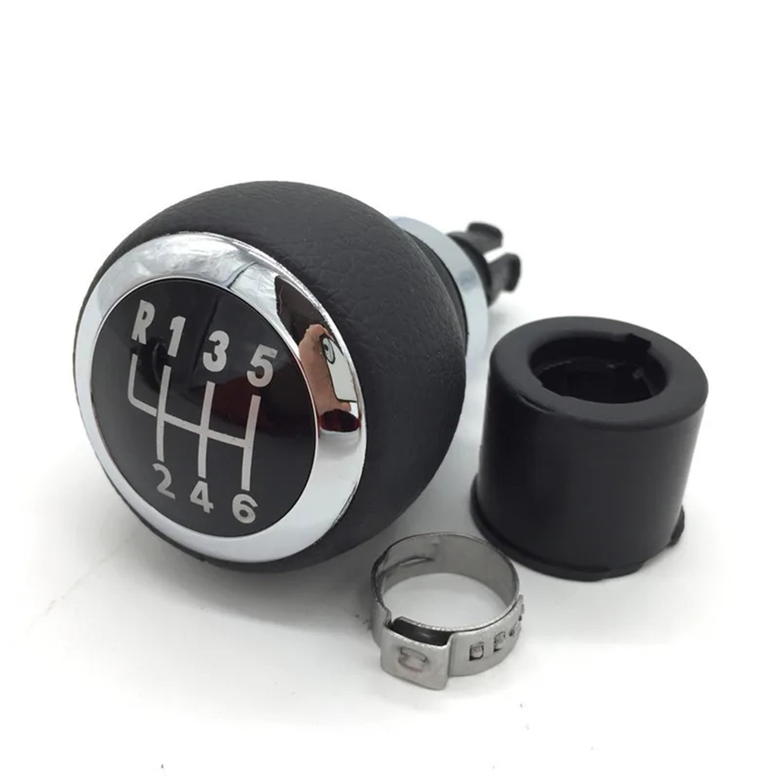 Chaltknauf Für VW Für Passat B6 2005 2006 2007 2008 2009 2010 2011 5/6 Gang Schaltgetriebe Auto Schaltknauf Schalthebel Schalthebelgriff(6 Speed Gearknob) von UMDJJU