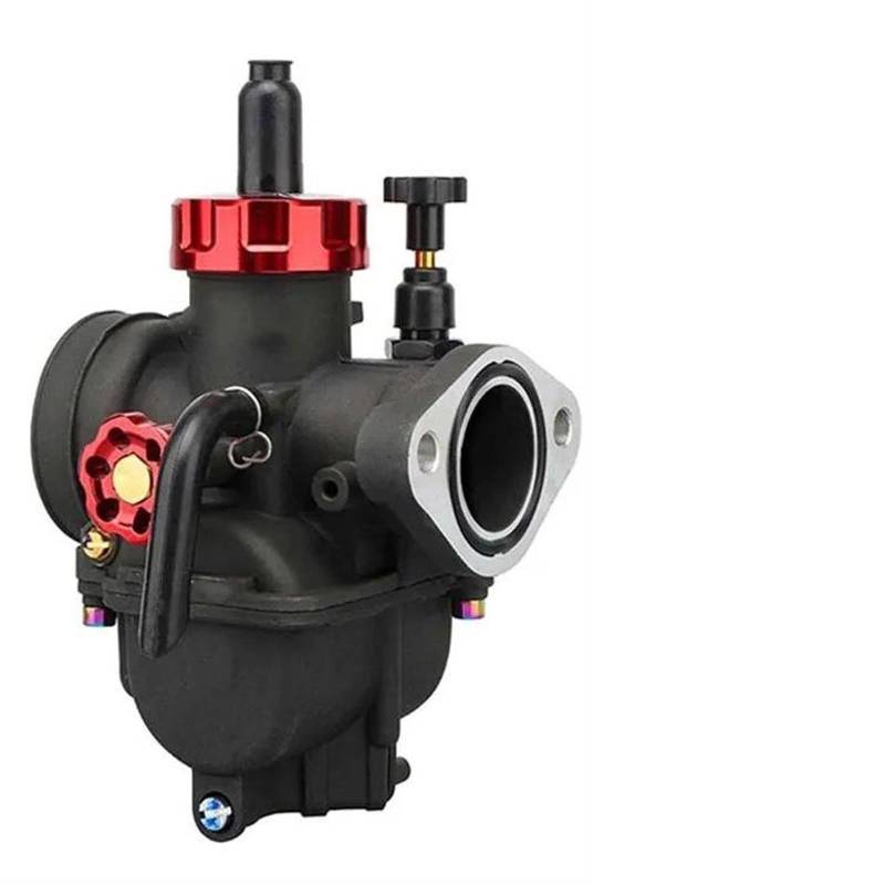 Für GY6 Jog Für Suzuki Für Flansch Für PE 50cc Zu 350cc 2T 4T Motor Motorrad Vergaser Vergaser Für ATV Motorrad Vergaser Carb(28mm Black) von UMDJJU