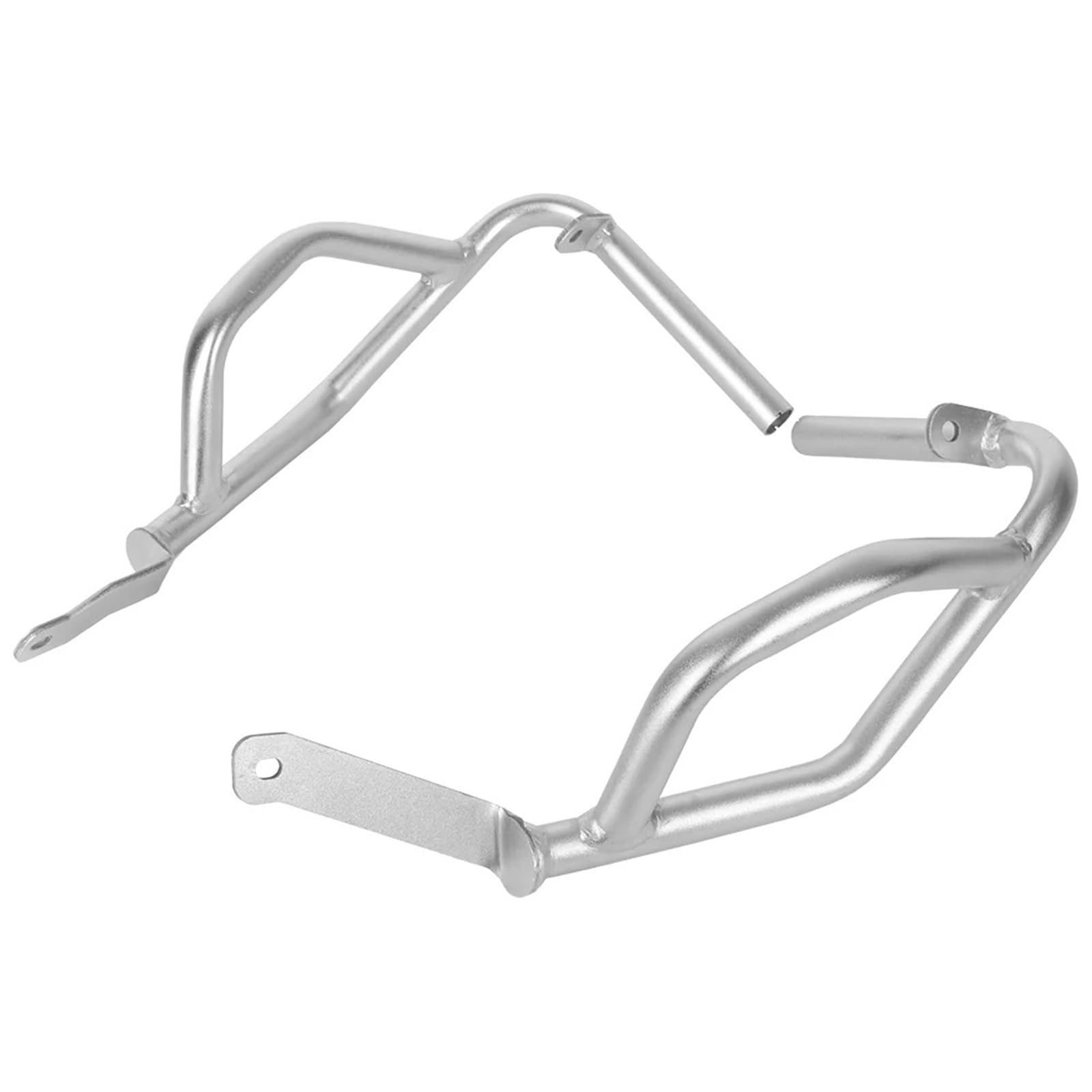 Für Suzuki Für V-Storm 800DE Für VSTROM 800DE DL 800 DL800 2023 2024 Motorrad Crash Bar Tank Bars Motor Schutz Stoßstange Protector Motorrad Sturzbügel Motor Stoßfänger(Lower Silver) von UMDJJU