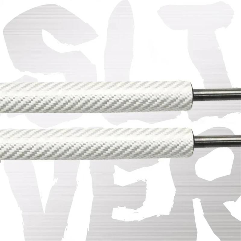 Haubendämpfer Für Suzuki Für Vitara Für Escudo ET TA 1988-1998 Gas Strut Lift Unterstützung Vorderen Haube Ändern Gas Quellen Schock Haube Dämpfer Motorabdeckung Halterung(Sliver Carbon Fiber) von UMDJJU