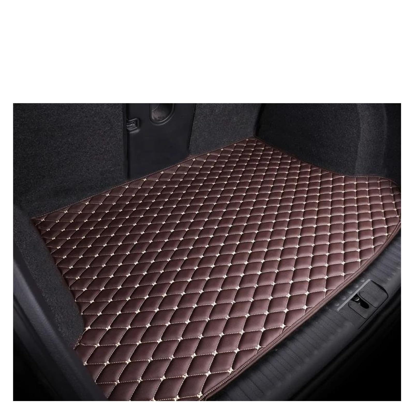 Kofferraum Teppich Für 6 Für Serie Für GT G32 2018 2019 2020 2021 Kofferraum Matte Cargo Liner Teppich Innen Teile Zubehör Abdeckung Kofferraumwanne(Coffee) von UMDJJU