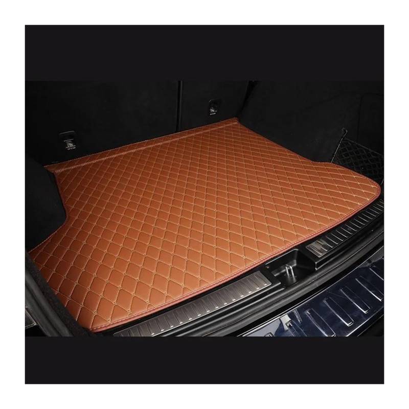 Kofferraum Teppich Für Mazda Für CX30 2020 Auto Stamm Matten wasserdichte Auto Boot Innen Zubehör Schutz Pads Kofferraumwanne(Brown) von UMDJJU