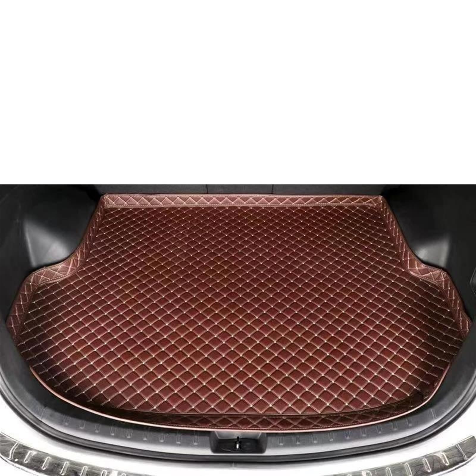 Kofferraum Teppich Für Mitsubishi Für Grandis Für Jahr Von 2006-2012 Custom Fit Auto Zubehör Kofferraum Cargo Mat Teppich Liner Matte Für 2000 Modelle Kofferraumwanne(Coffee) von UMDJJU