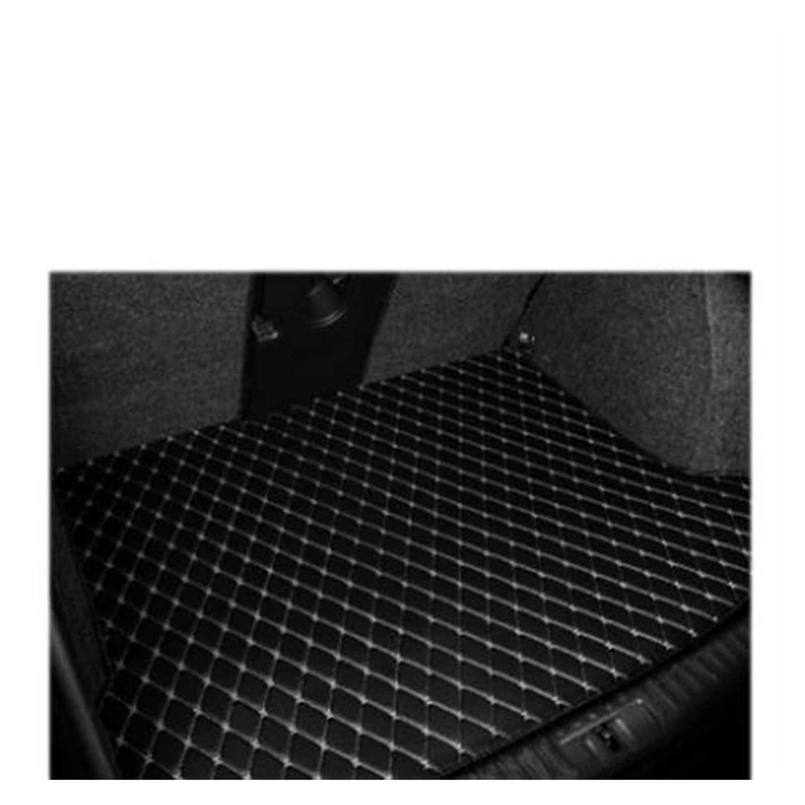 Kofferraum Teppich Für Nissan Für Juke Für F15 2010~2018 Leder Kofferraum Matte Für Nismo Cargo-Liner Boot Pad Für Infiniti Für ESQ Auto Zubehör Dekoration Für Qazana Kofferraumwanne(Black beige) von UMDJJU