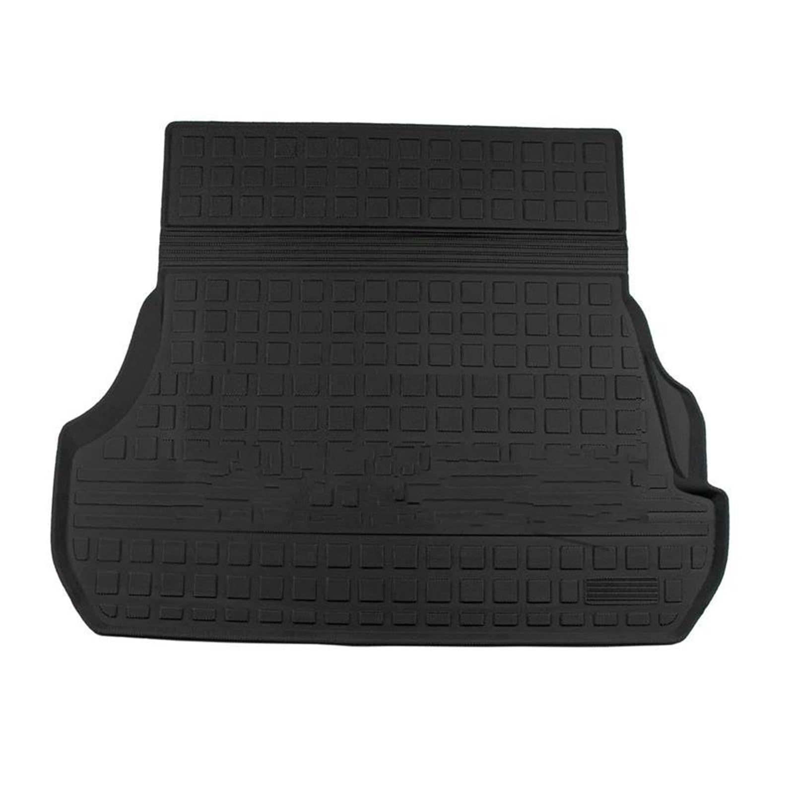 Kofferraum Teppich Für Toyota Für Land Für Cruiser LC200 Verwenden Stamm Matte Auto Hinten Stamm Lagerung Matte CargoTray Matte Stamm wasserdichte Schutz Pads Kofferraumwanne(A 5seats Black mat) von UMDJJU