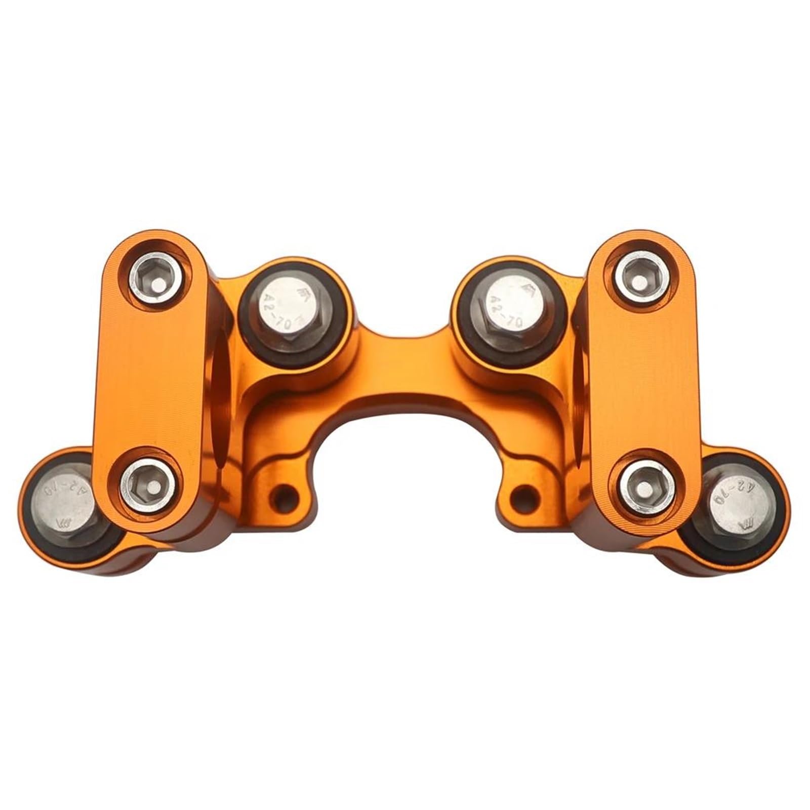 Moto Lenkerklemmen Riser Für 1190/1290 Für Abenteuer Für Alle Seit Jahren Lenkungsdämpferhalterung Lenker Riser Bar Mount Motorradzubehör Lenker Riser(Orange) von UMDJJU