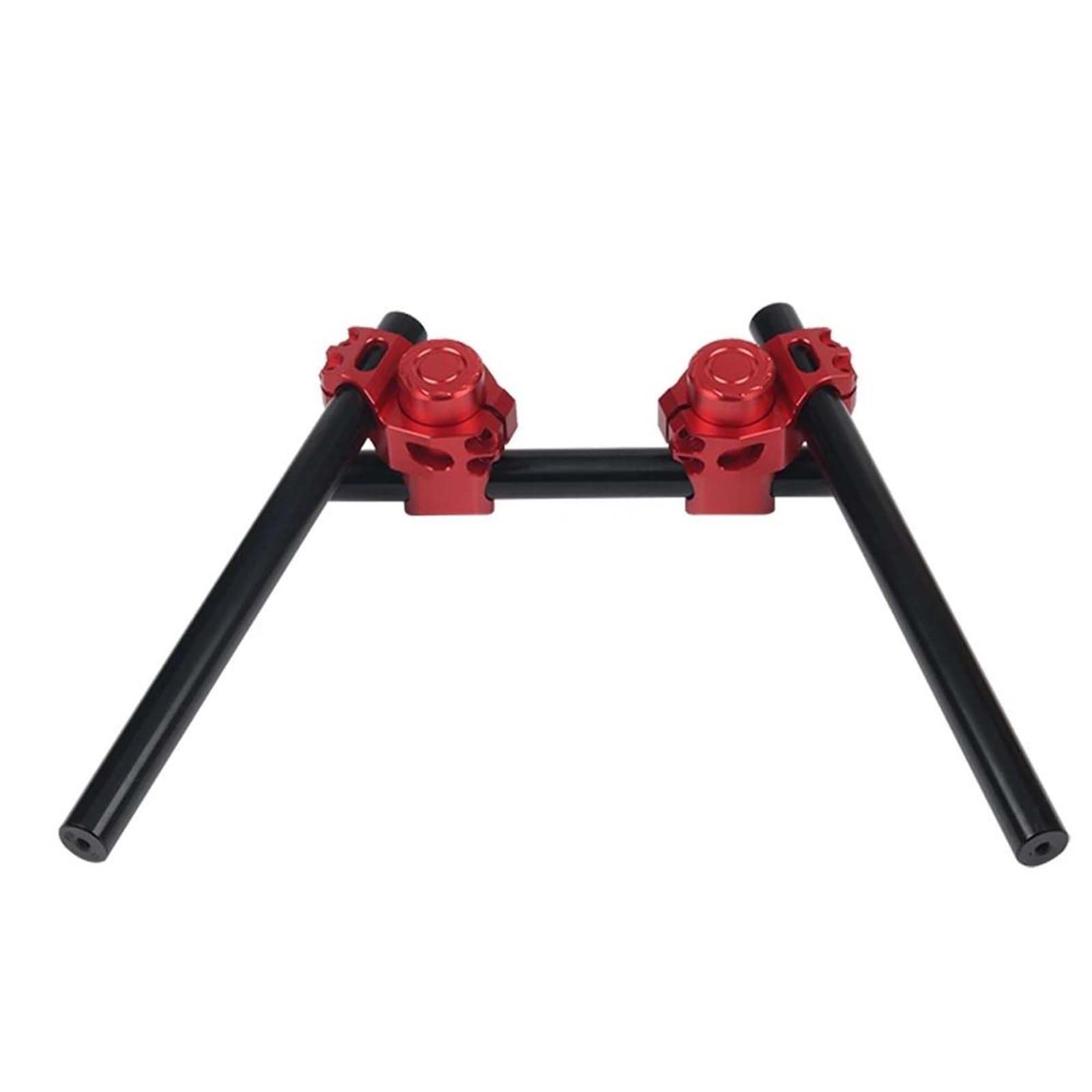 Moto Lenkerklemmen Riser Für CFMOTO Für NK800 Für 800NK 2023-2024 Motorrad Zubehör Gabel Riser Clipon Split Lenker Griff Lenkung Für Cross Bar Lenker Riser(Red) von UMDJJU