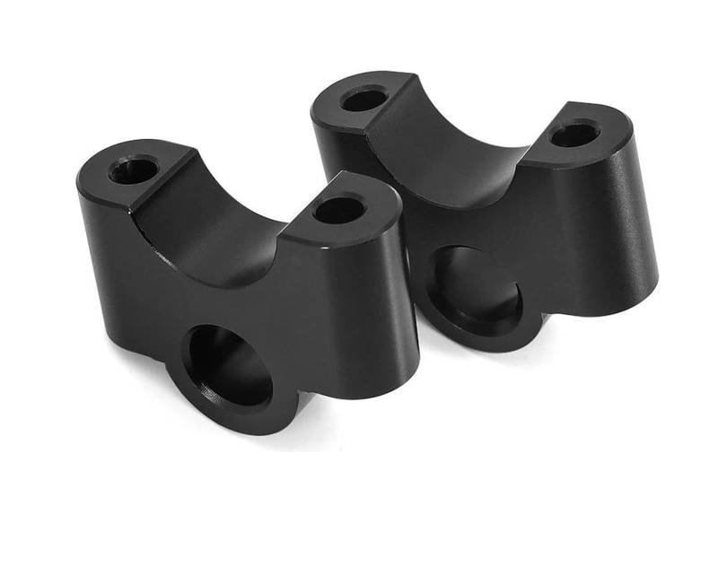 Moto Lenkerklemmen Riser Für R1250RT 2021-2023 32MM Lenker Riser Clamp Zurück Bewegen Montieren Lenkrad Erhöhen Motorrad Zubehör Lenker Riser(Black) von UMDJJU