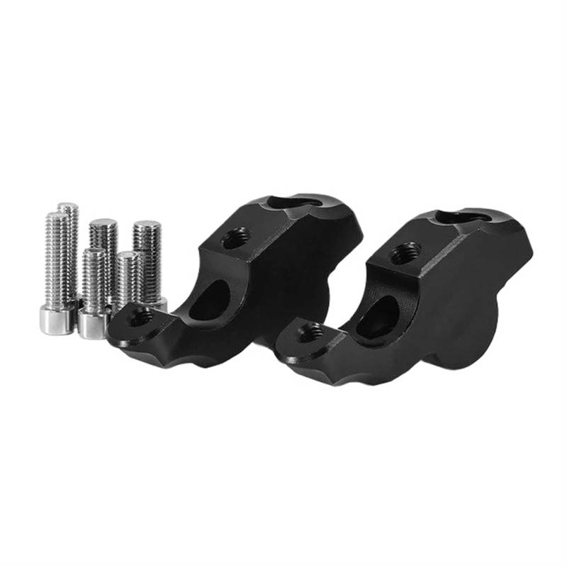 Motorrad Lenkererhöhungen Für R Für Neun T 2014-2016 Motorrad Griff Bar Riser Clamp Verlängern Lenker Adapter Halterung Moto Lenkerklemmung Riser(Black) von UMDJJU