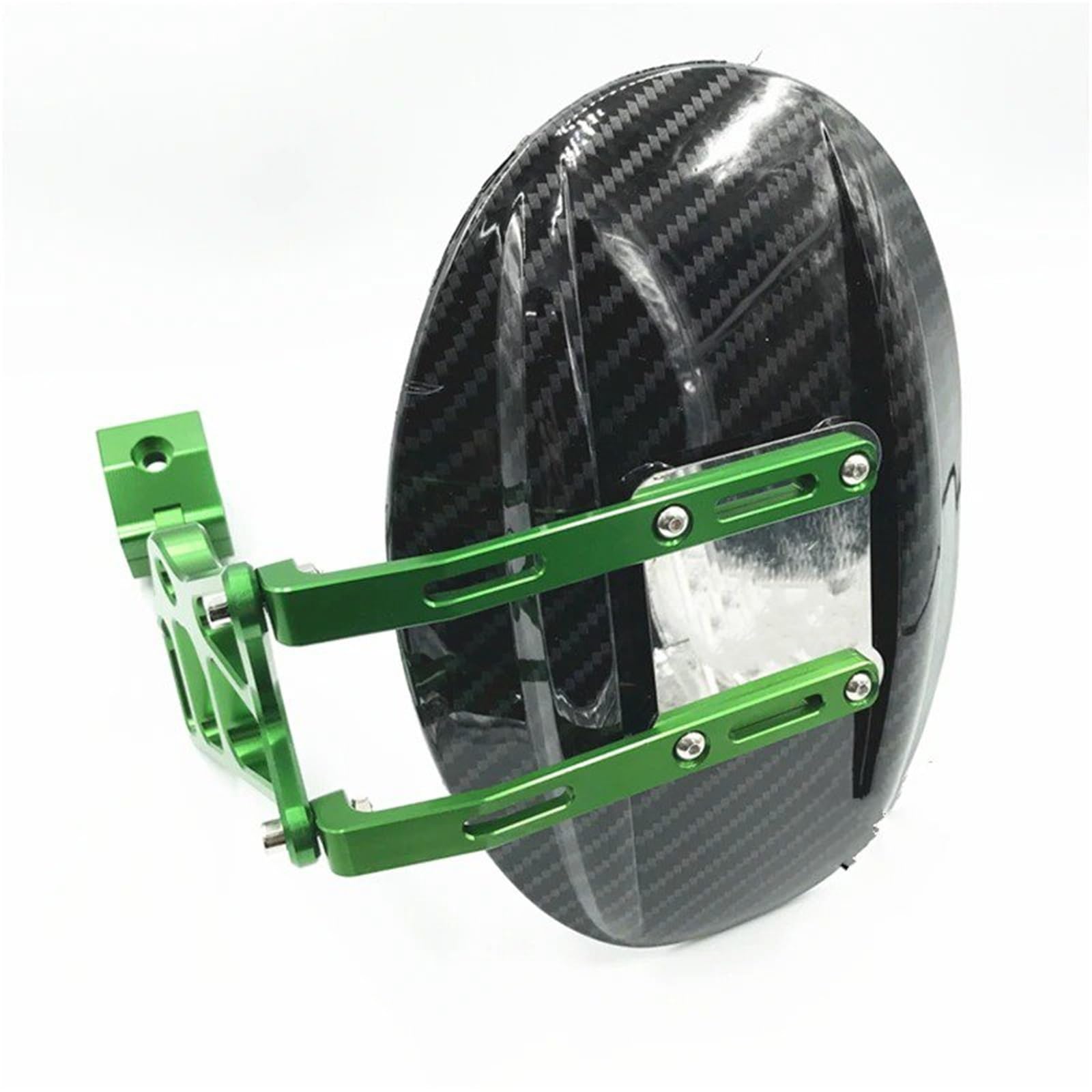 Motorrad Spritzschutz Für Kawasaki Für Z1000 Für Z1000SX 2010-2021 Motorrad Aluminium Carbon Faser Hinten Kotflügel Splash Fender Motorräder Kotflügel(Green) von UMDJJU