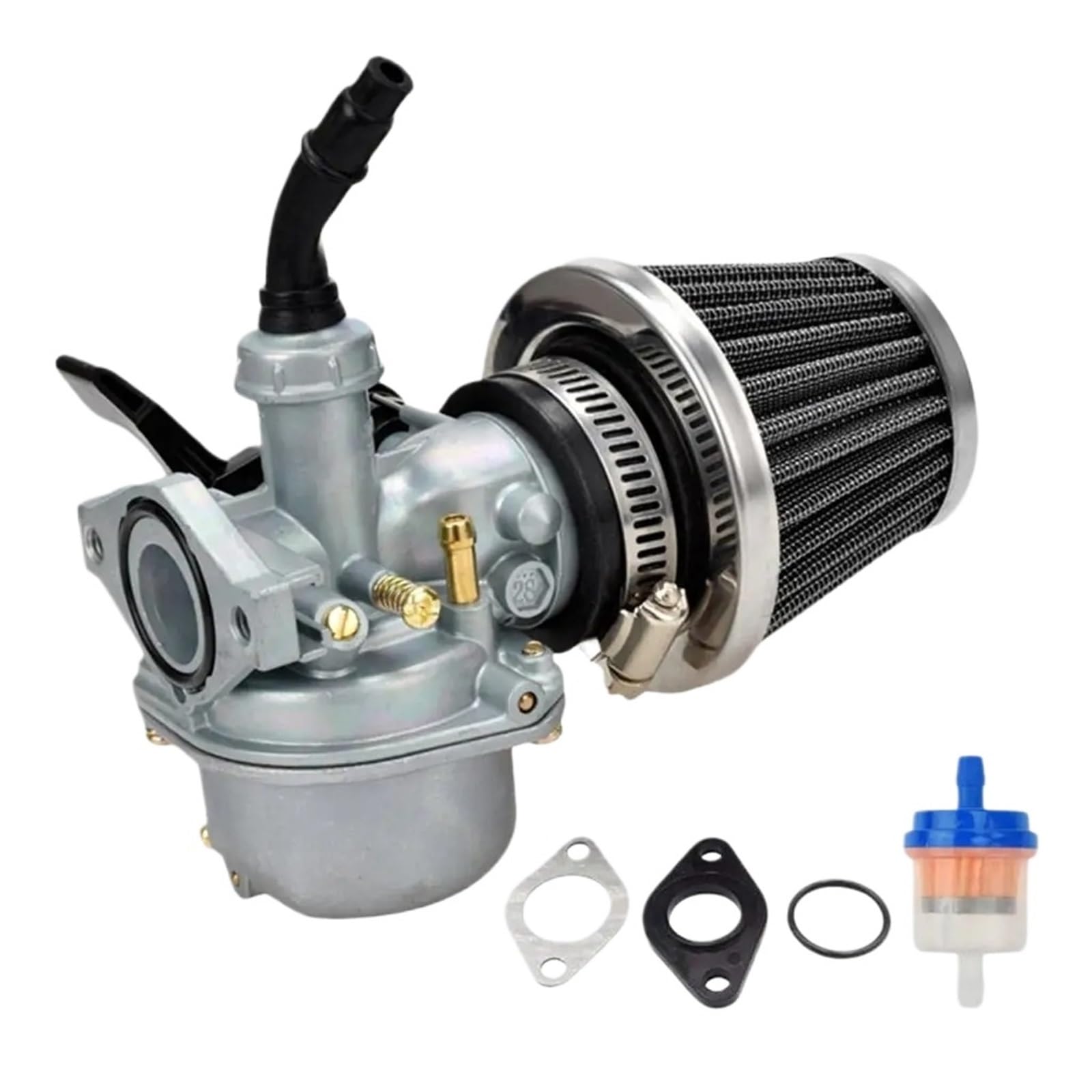 Roller Vergaser Für PZ19 Für Taotao 110cc 125cc Vergaser Mit 35mm Luftfilter Passt Vergaser Motorrad von UMDJJU