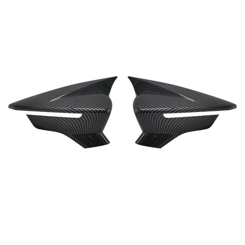 Rückspiegelkappe Für Sitz Für Ibiza Für Mk5 2017-2020 2 Stücke Auto Seite Tür Rückspiegel Abdeckung Kappe Seitenspiegelkappen(Carbon Fiber) von UMDJJU