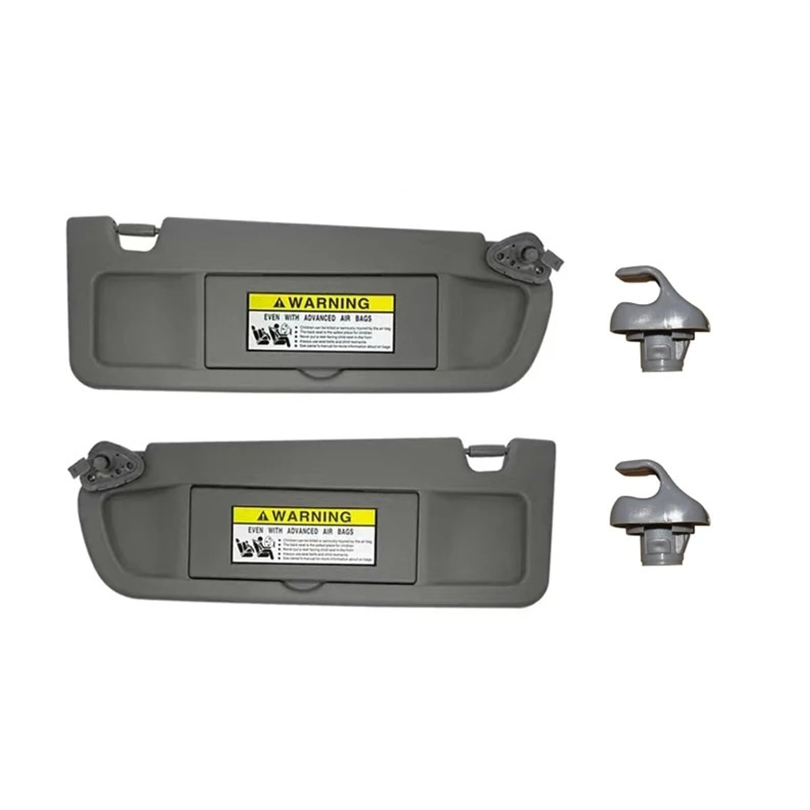 Sonnenblende Für Civic 2006 2007 2008 2009 2010 2011 83230-SNA-A01ZB Links Fahrer Rechts Passagier Seite Sonnenblende Schatten Sonnenblende Sonnenschirm Auto-Sonnenblende(Gray C) von UMDJJU