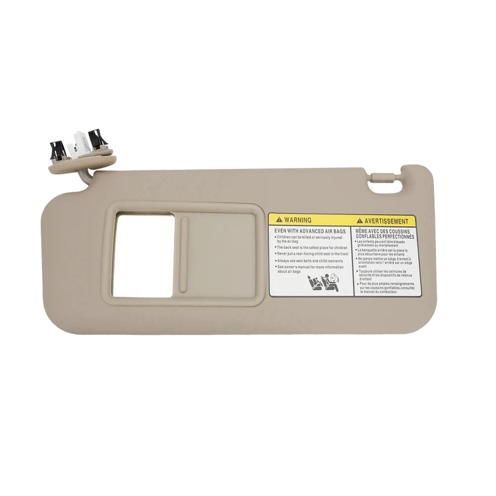 Sonnenblende Für Toyota Für RAV4 2004-2005 Auto Innen Windschutzscheibe Sonnenschirm Vorne Links Fahrerseite Sonnenblende 74320-42420-B0 Auto-Sonnenblende(Beige) von UMDJJU