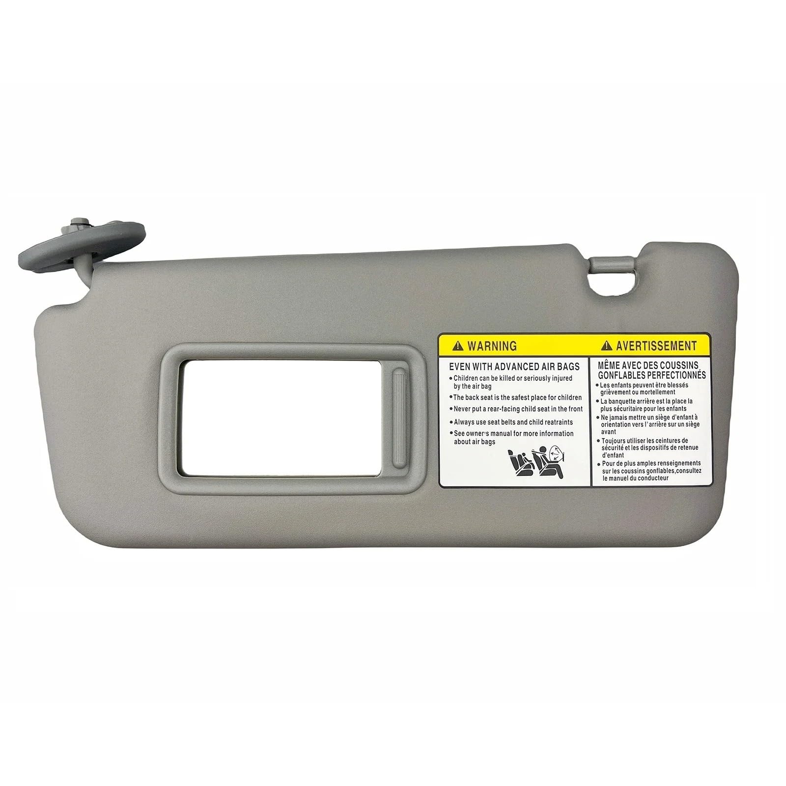 Sonnenblende Für Toyota Für RAV4 2004-2005 Auto Innen Windschutzscheibe Sonnenschirm Vorne Links Fahrerseite Sonnenblende 74320-42420-B0 Auto-Sonnenblende(Gray) von UMDJJU