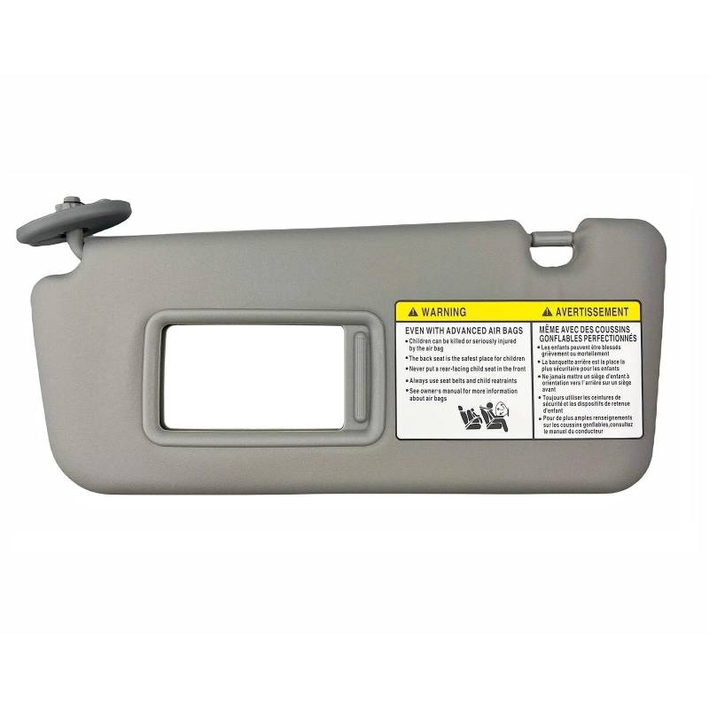 Sonnenblende Für Toyota Für RAV4 2004-2005 Auto Innen Windschutzscheibe Sonnenschirm Vorne Links Fahrerseite Sonnenblende 74320-42420-B0 Auto-Sonnenblende(Gray) von UMDJJU