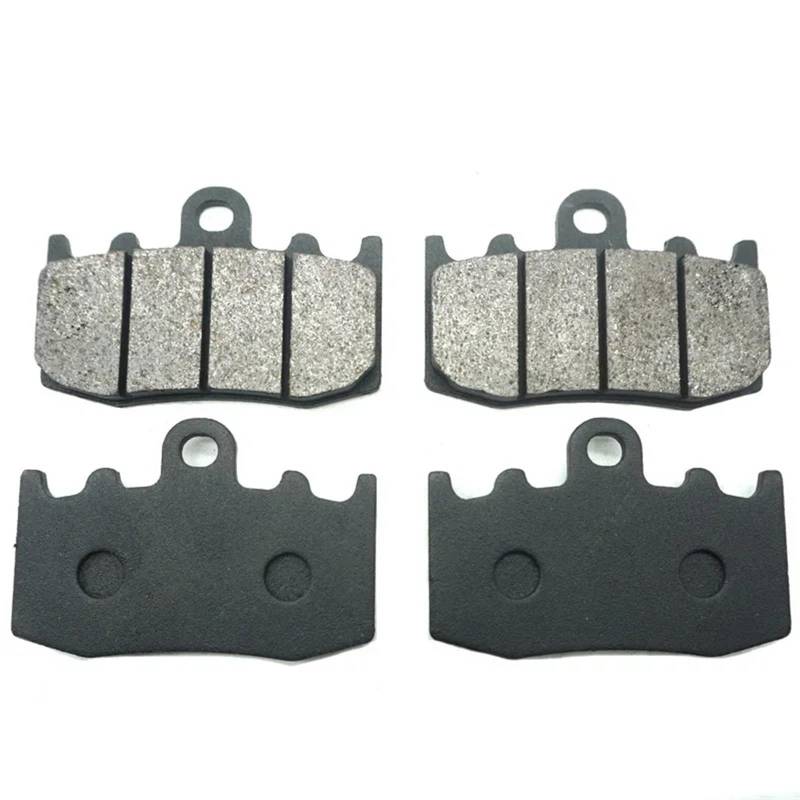 Vorderer/Hinterer Moto Bremsbeläge Für R1200GS 2004-2012 R Für 1200GS Motorrad Vorne Und Hinten Bremsbeläge Bremsbeläge(2 X Front Brake Pads) von UMDJJU