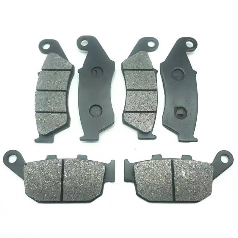 Vorderer/Hinterer Moto Bremsbeläge Für XL700V Für Trasalp 2008 2009 2010 2011 XL Motorrad Vorne Hinten Bremsbeläge Bremsbeläge(Front Rear Pads) von UMDJJU