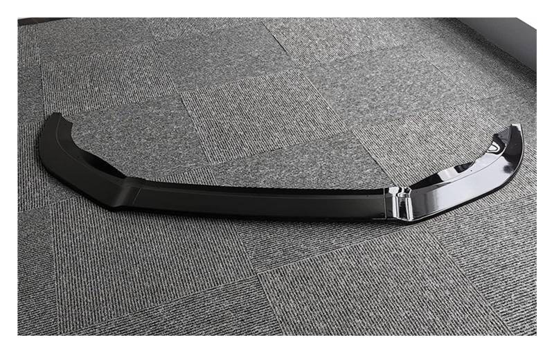 Auto Frontspoiler Lippe für VW Il Golf 6 MK6 R R20 2008-2013 Kratzfest Kollisionssicher Lippenspoiler Frontstoßstangenlippe,Car Zubehör.,C-Pearl Black von UNCLE LIAO