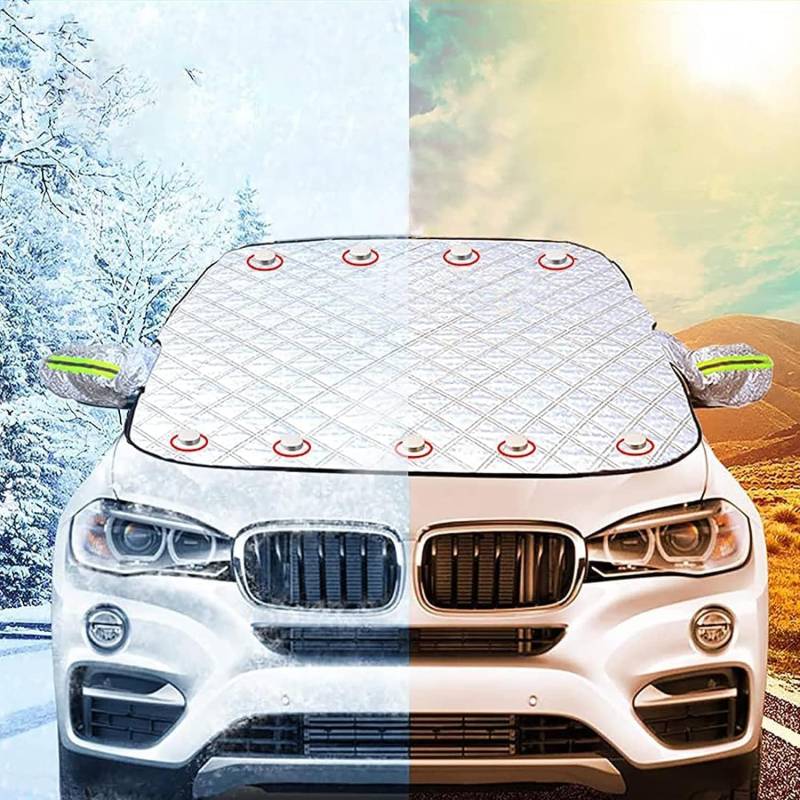 Windschutzscheibenabdeckung für Audi A3 2014-2020,Auto Windschutzscheibe Sonnenschutz Ultra-Dick Abdeckung Sonnenblende Winter Gegen.,A-G148 * 116cm von UNCLE LIAO