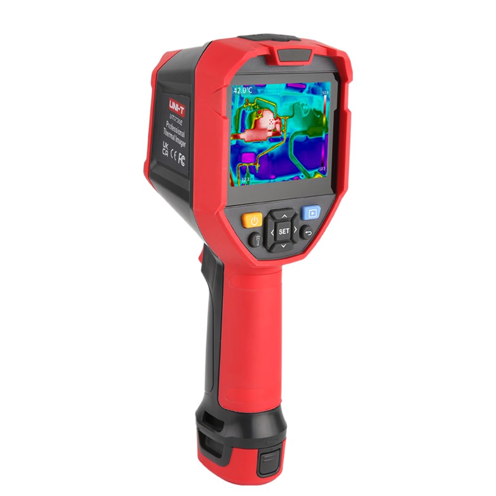 UNI-T UTI730E Industrial Professional Infrared Thermal Imager 320x240 Camera Industrial PCB Circuit Electronic Repair Floor Heating Tube Duct Testing (UTi730E) von UNI-TREND