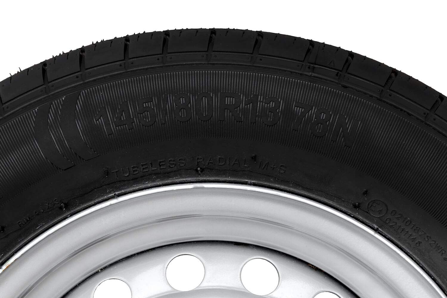 KENDA Anhängerrad 145/80 R13 78N, STARCO Stahlfelge von UNITRAILER