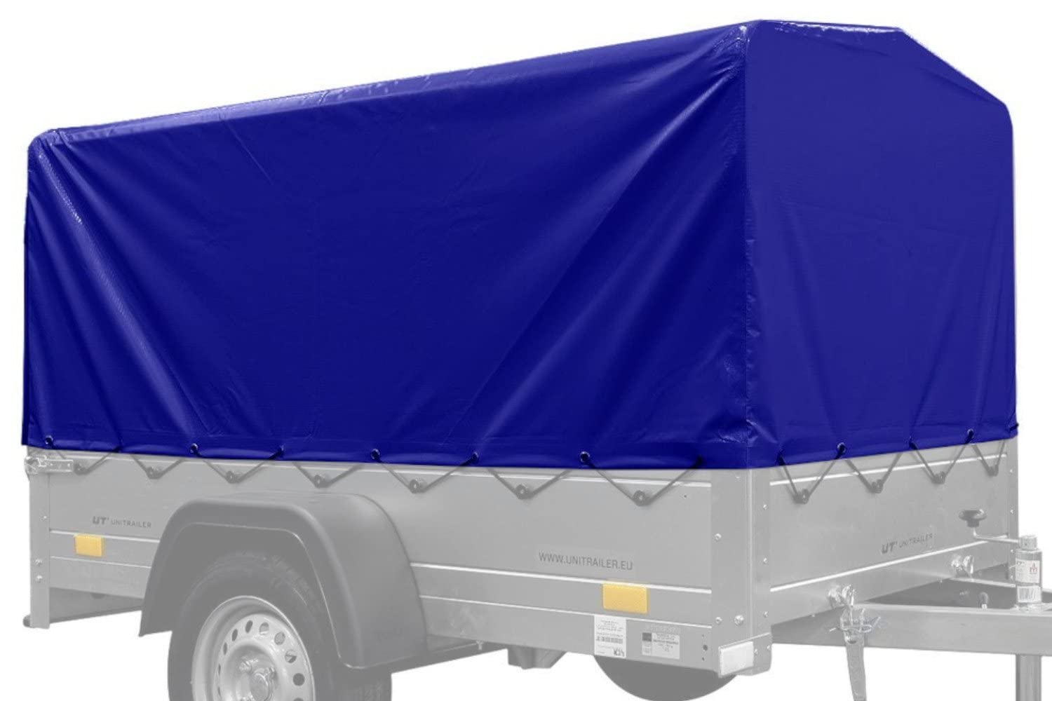 UNITRAILER Blaue Hochplane für Garden Trailer 200 Kipp von UNITRAILER