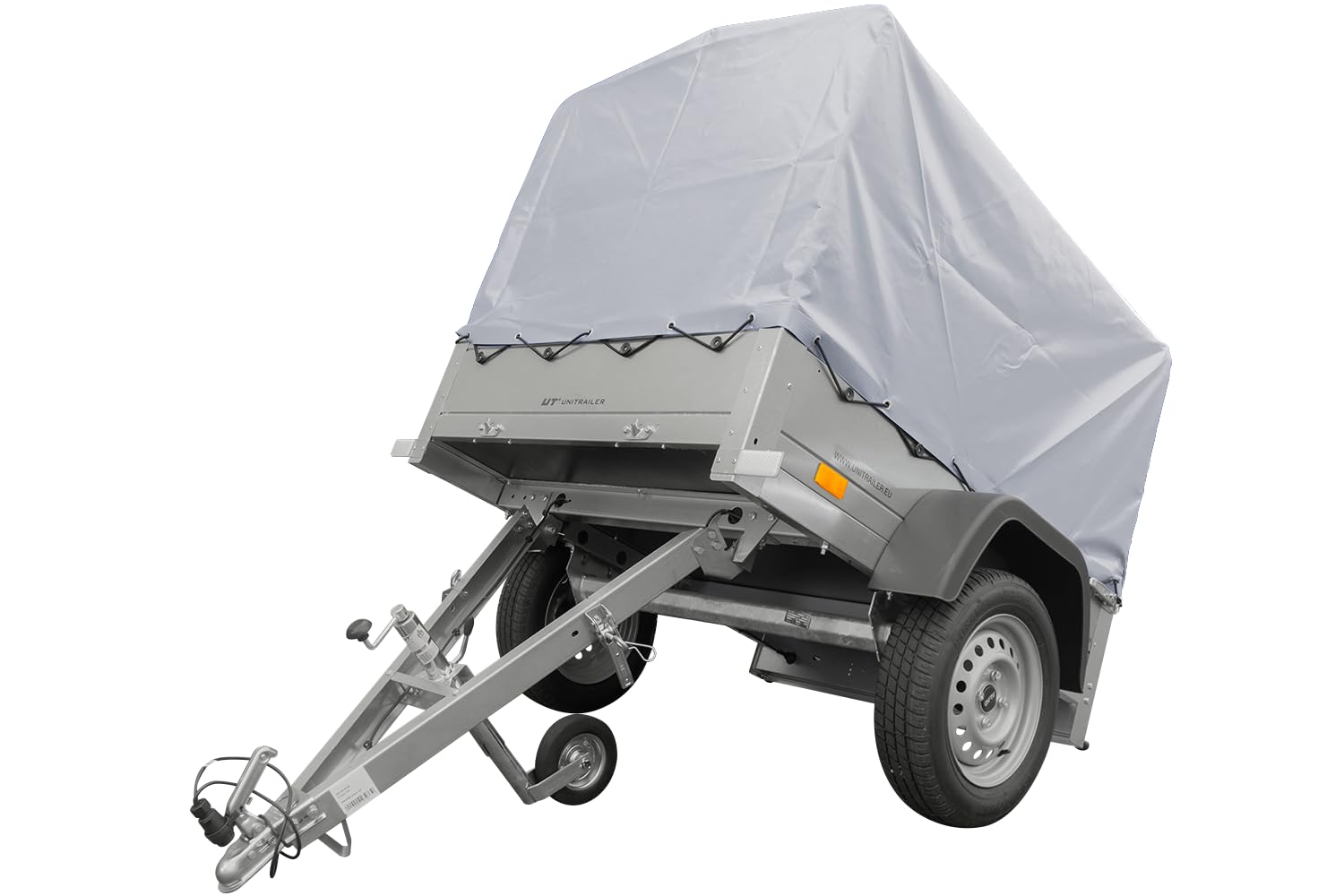 Kipper Anhänger 750 kg Garden Trailer 150 Kipp 150x106 cm von UNITRAILER