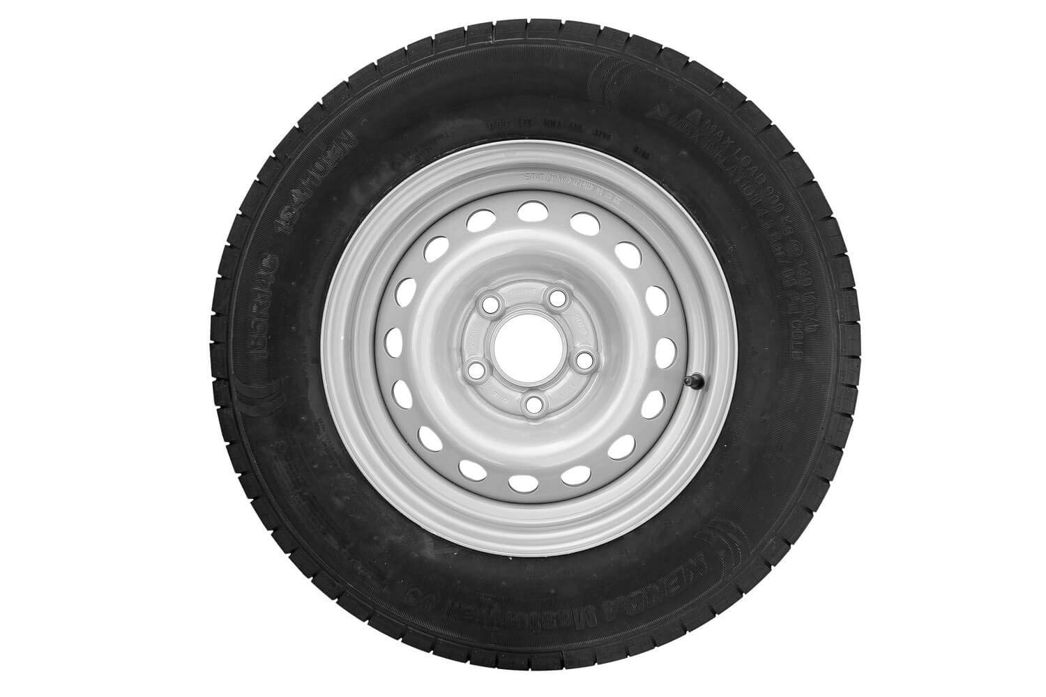 Verstärktes Anhängerrad KENDA 185/80 R14C 104/102N von UNITRAILER