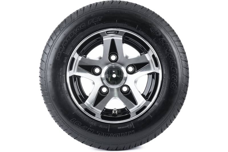 Anhänger-Rad 195/55 R10C LINGLONG ALU 5x112 ET-4 von UNITRAILER