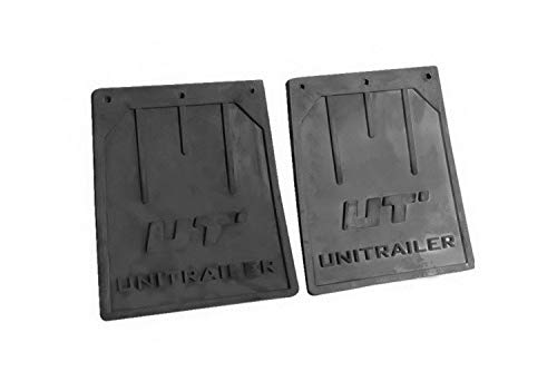 UNITRAILER Gummi-Schmutzfänger 187/205 mm, 2er Set von UNITRAILER