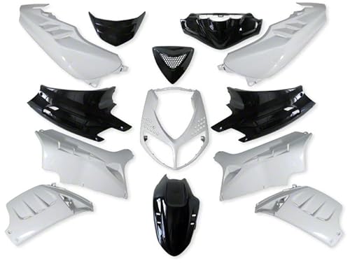Verkleidung 13 Teilig StylePro für Peugeot Speedfight 2 Weiss/schwarz von UNKNOWN