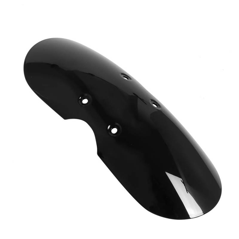 Schwarzes rotes Motorrad Chopper Short Front Fender Splash Guard Madguard Verkleidung Kompatibel mit T100 -Modelle geeignet(GLOSS BLACK) von UNRRZLCA