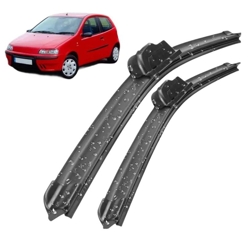 Scheibenwischer Frontwischerblätter Für Fiat Punto 188 1999–2005, 22"+18" Scheibenwischer Set von UOSIQOTE