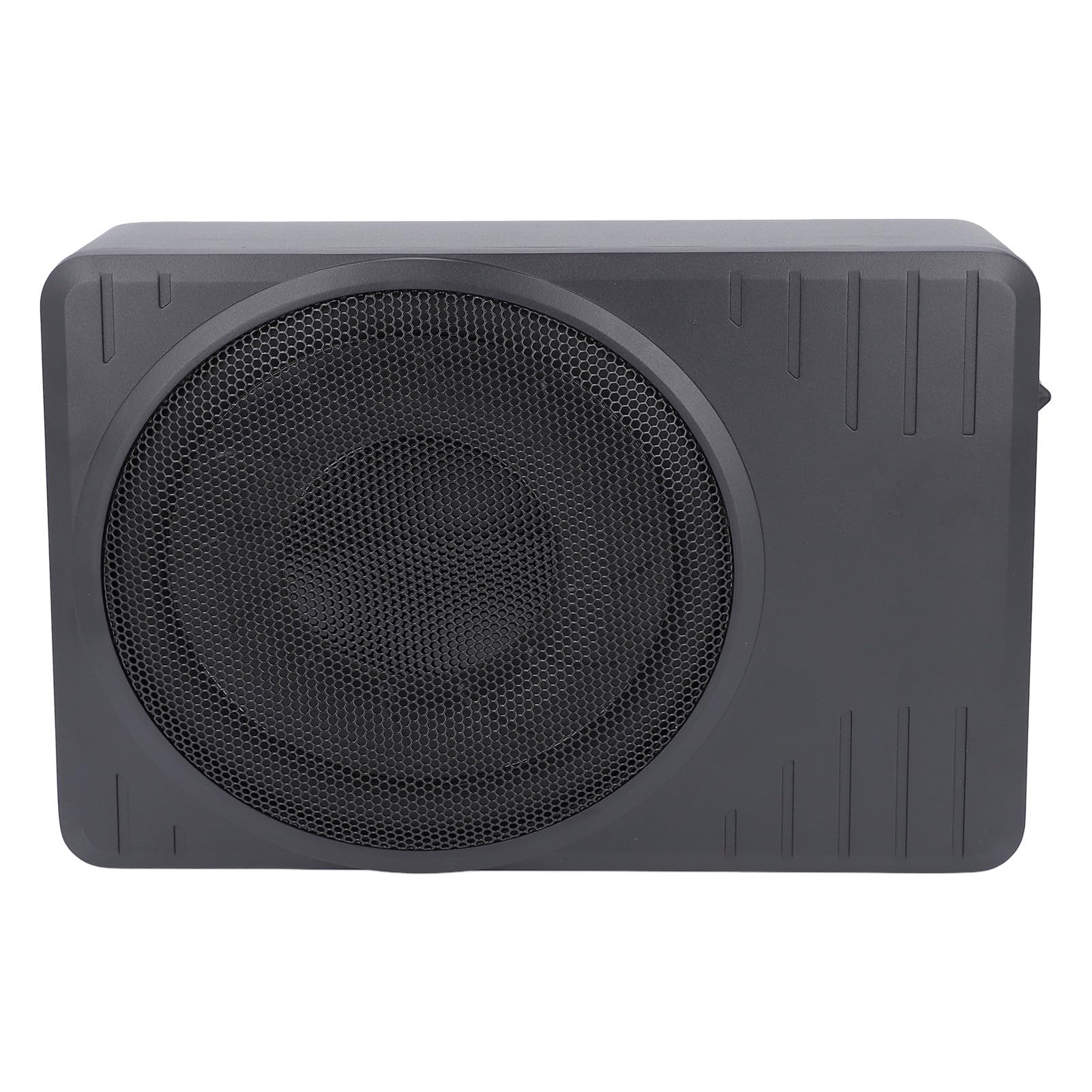 Auto-Audio-Subwoofer, 10-Zoll-Autositz-Lautsprecher, 600 W, Integrierter Verstärker, Premium-Bass, Schmaler, Aktiver Untersitz-Subwoofer für PKW und LKW von UPALDHOU