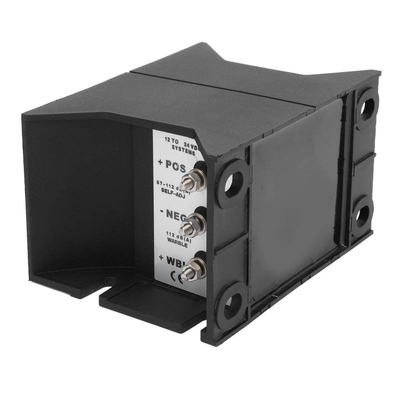 Auto-Backup-Warnalarm, Auto-Rückfahr-Piepser-Warnalarmhorn 112 DB, 3 Einstellbare Töne, Summer-Warnalarm-Backup-Hupe für LKW-Bagger, DC 12 V Bis 48 V (YC-315A) von UPALDHOU