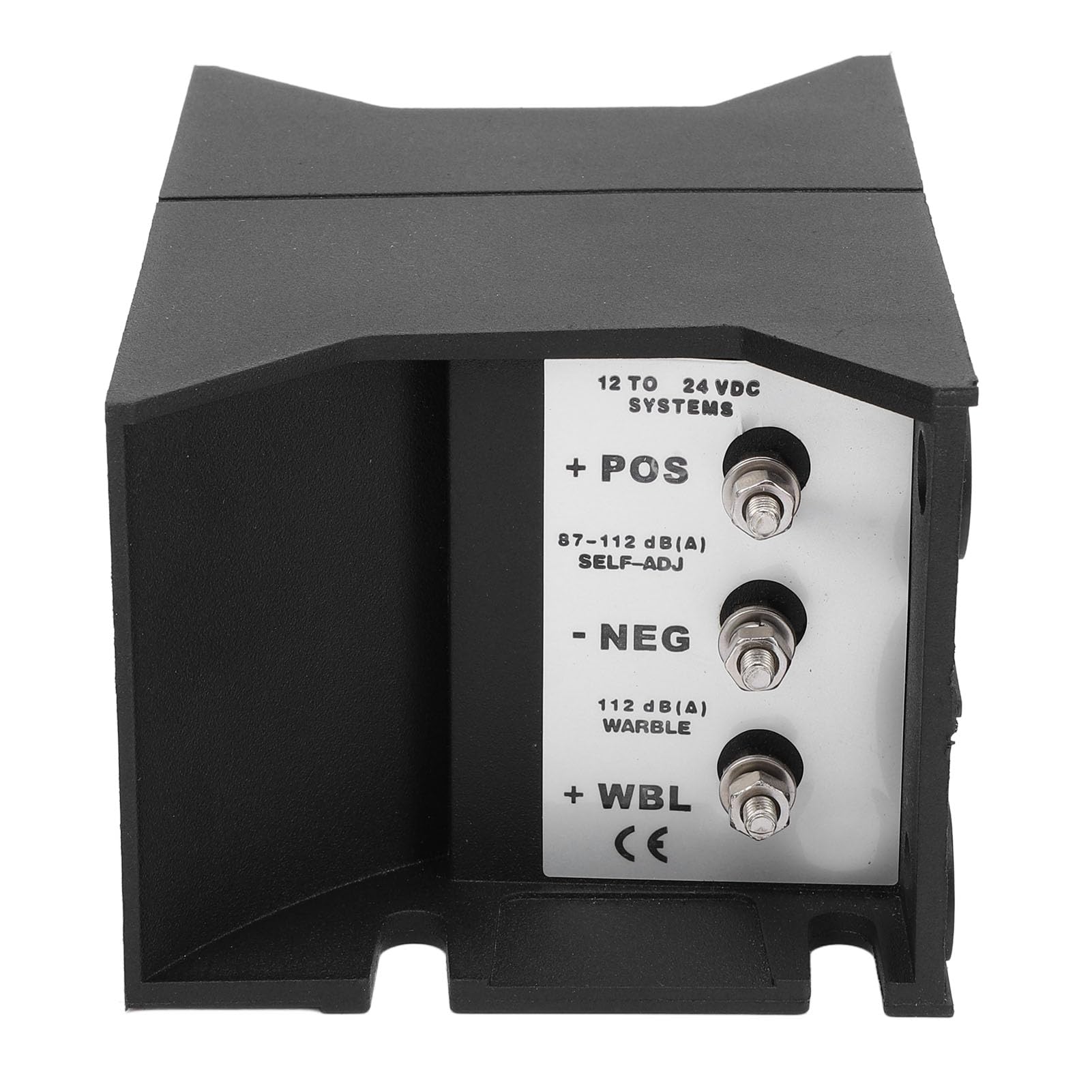 Auto-Backup-Warnalarm, Auto-Rückfahr-Piepser-Warnalarmhorn 112 DB, 3 Einstellbare Töne, Summer-Warnalarm-Backup-Hupe für LKW-Bagger, DC 12 V Bis 48 V (YC-315B1) von UPALDHOU