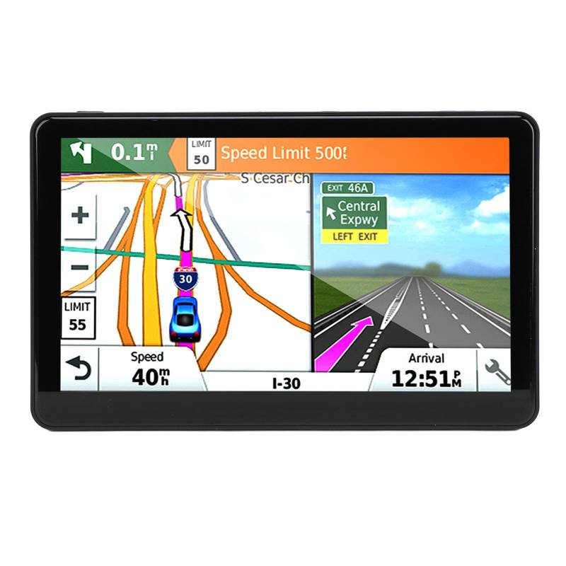 Car Navigatior Touch, 9-Zoll-Auto-Navigationssystem für Car Play Wireless für Auto 2.5D-Glas-Touchscreen-Auto-Navigationssystem von UPALDHOU