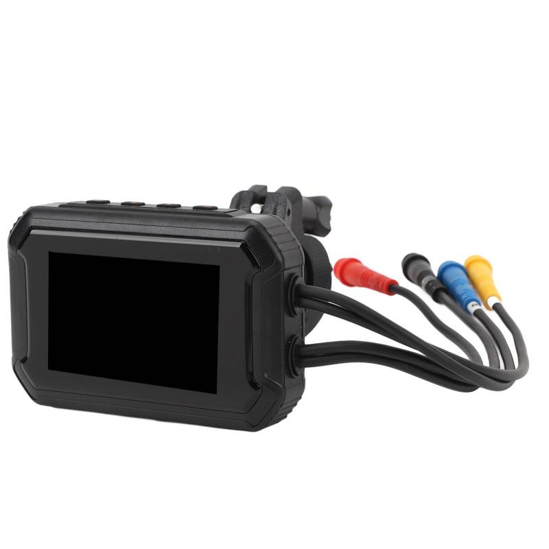 Motorrad Dual Dash Kamera, Dual Dash Kamera 1080P Weitwinkel Dual Aufnahme Nachtsicht Fahrrekorder für ATV UTV Schneemobile von UPALDHOU